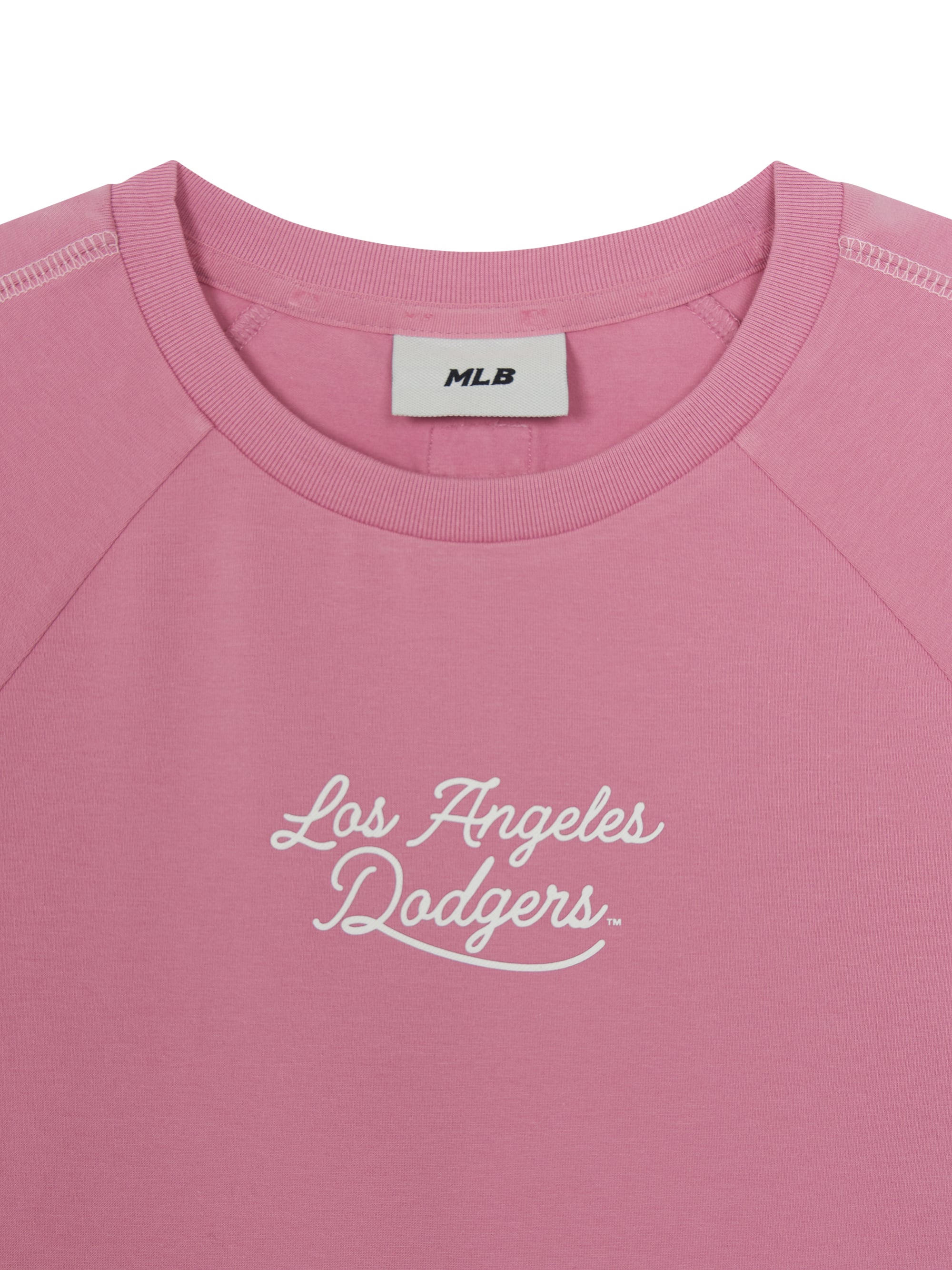 MLB Korea Women's Sportive Track Crop T-Shirts