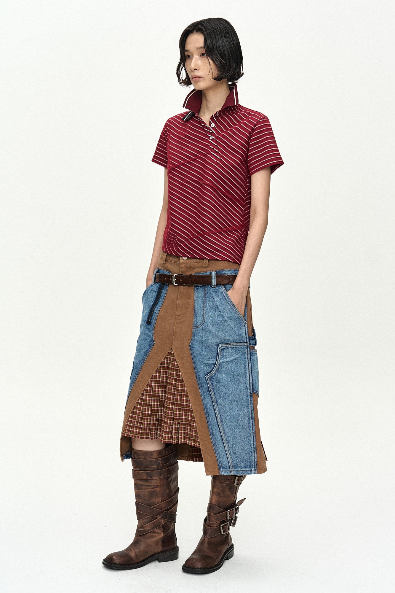 Andersson Bell Twisted PK Polo Top