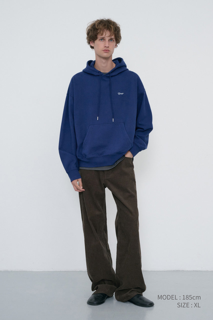 Dunst Unisex Garment Dyed Hoodie Navy