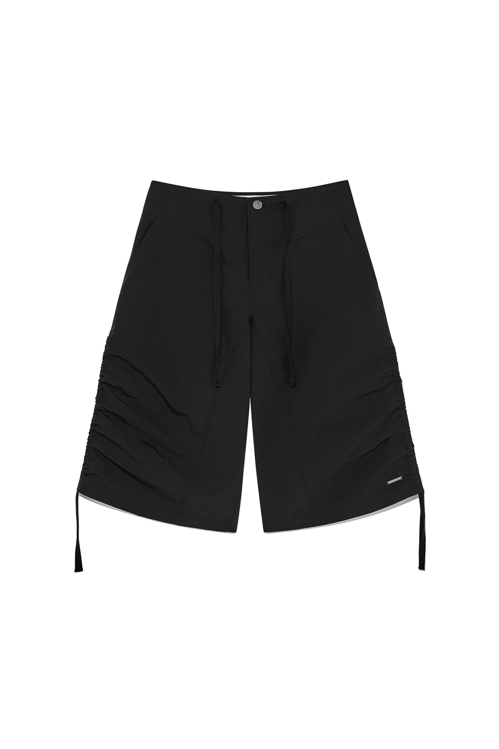 Matinkim Nylon String Half Pants IN Black