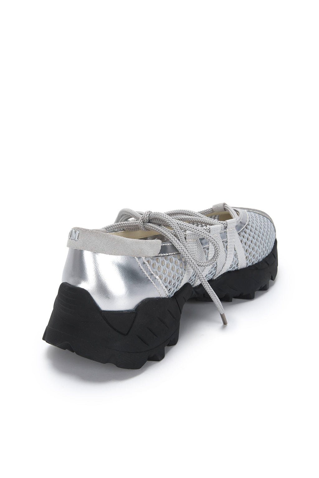 Matinkim Mesh Ballet Sneakers IN Silver