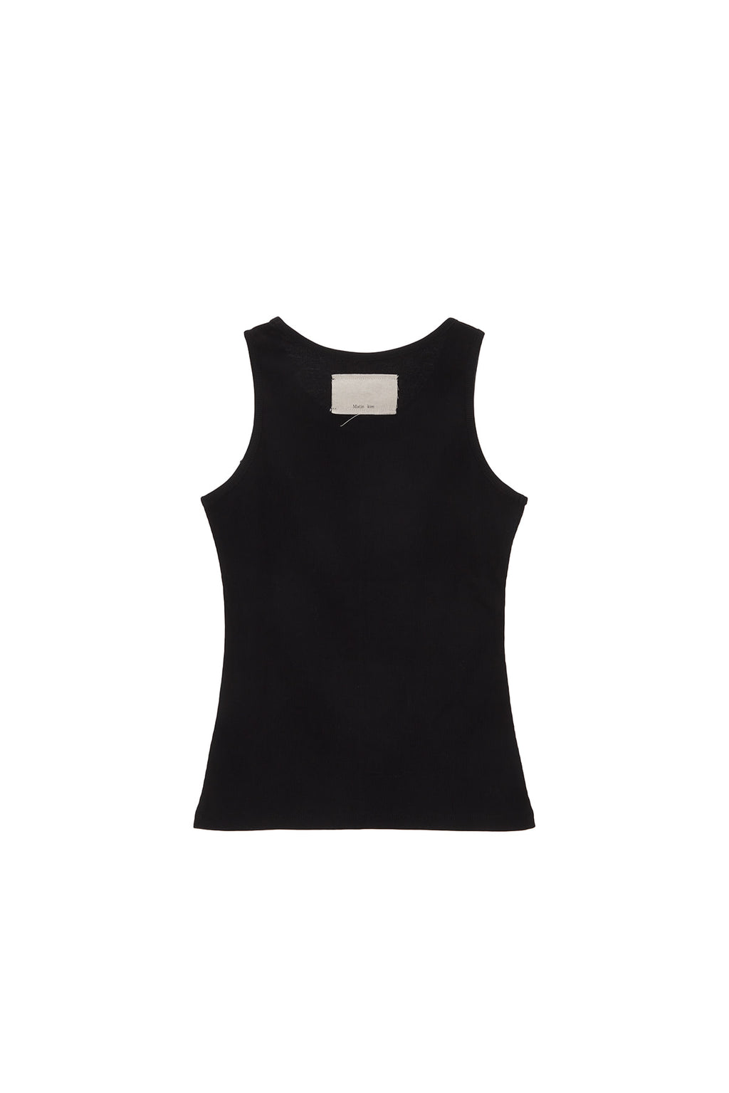 Matinkim Matin Kim Pintuck Sleeveless Top IN Black