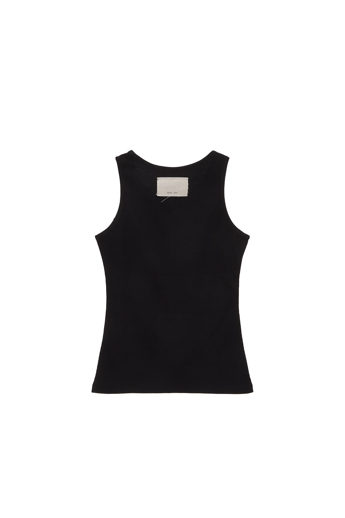 Matinkim Matin Kim Pintuck Sleeveless Top IN Black