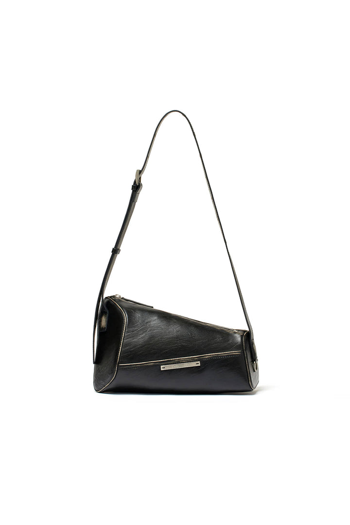 Matinkim Dirty Washed Diagonal Bag IN Black