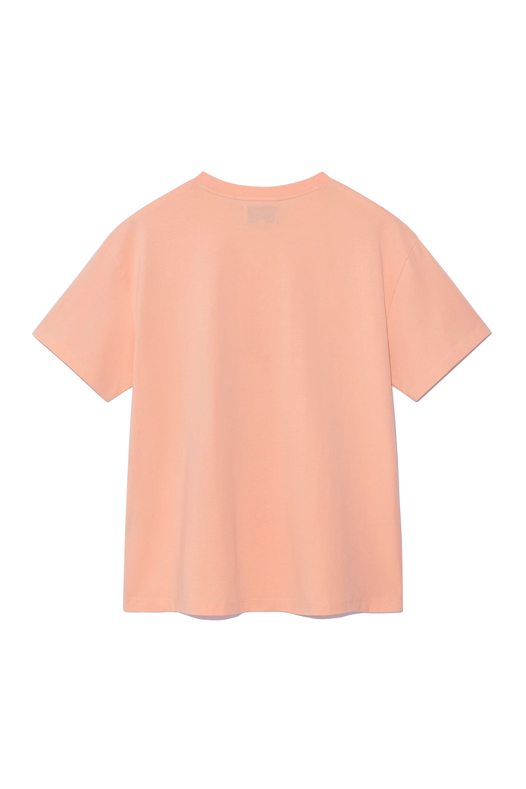 [matinkim] PAIRING LOGO PRINTING TOP FOR WOMEN IN PEACH