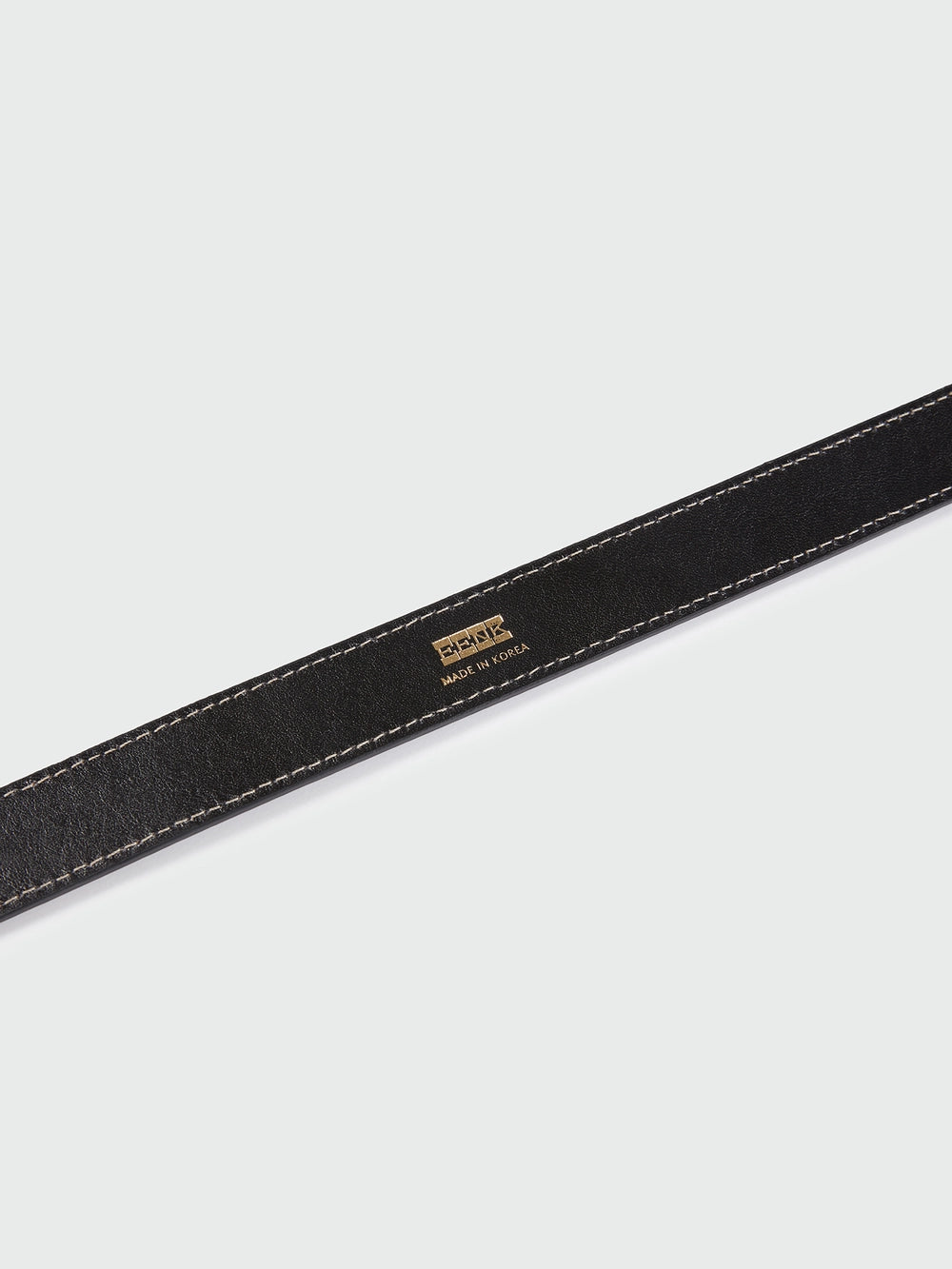 EENK Classic Logo Buckle Belt - Black