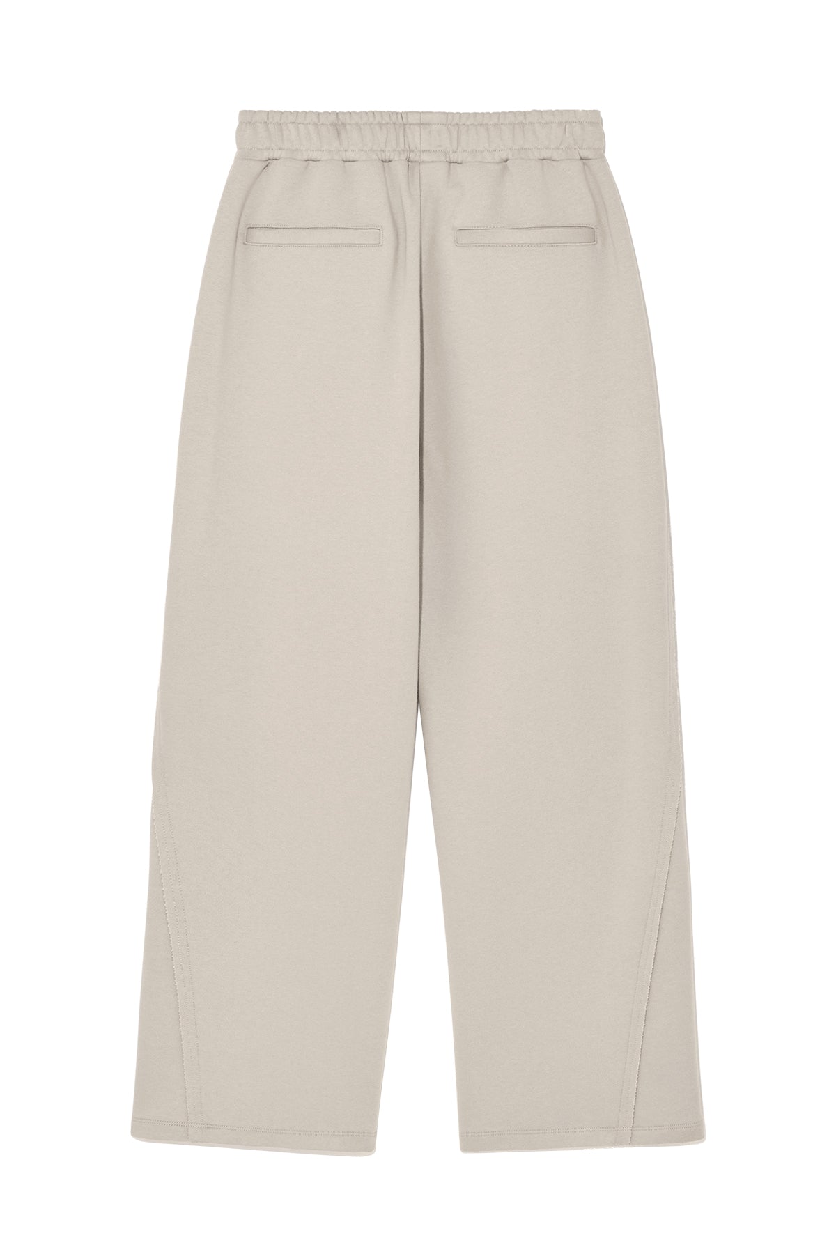 [matinkim] VOLUME POCKET SWEATPANTS IN PALE BEIGE