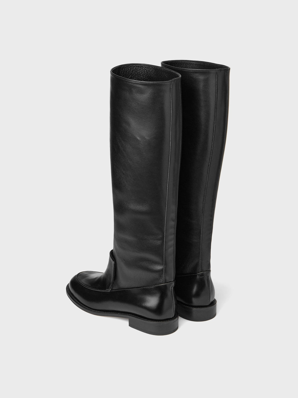 EENK Layered Long Boots - Black