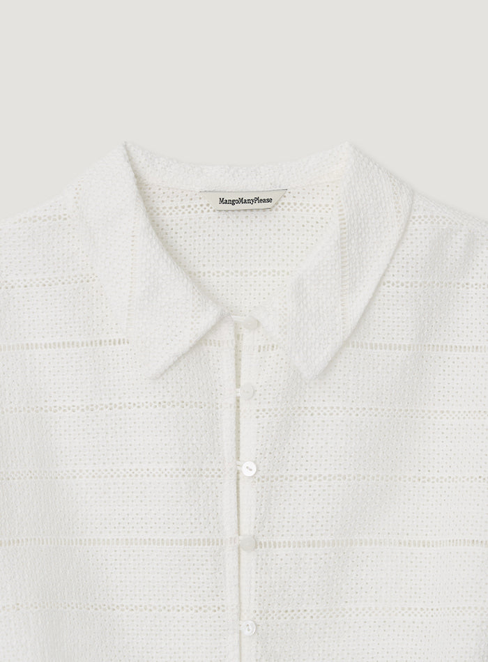 Mango Maniplease Roy Summer Jacket Pure Ivory