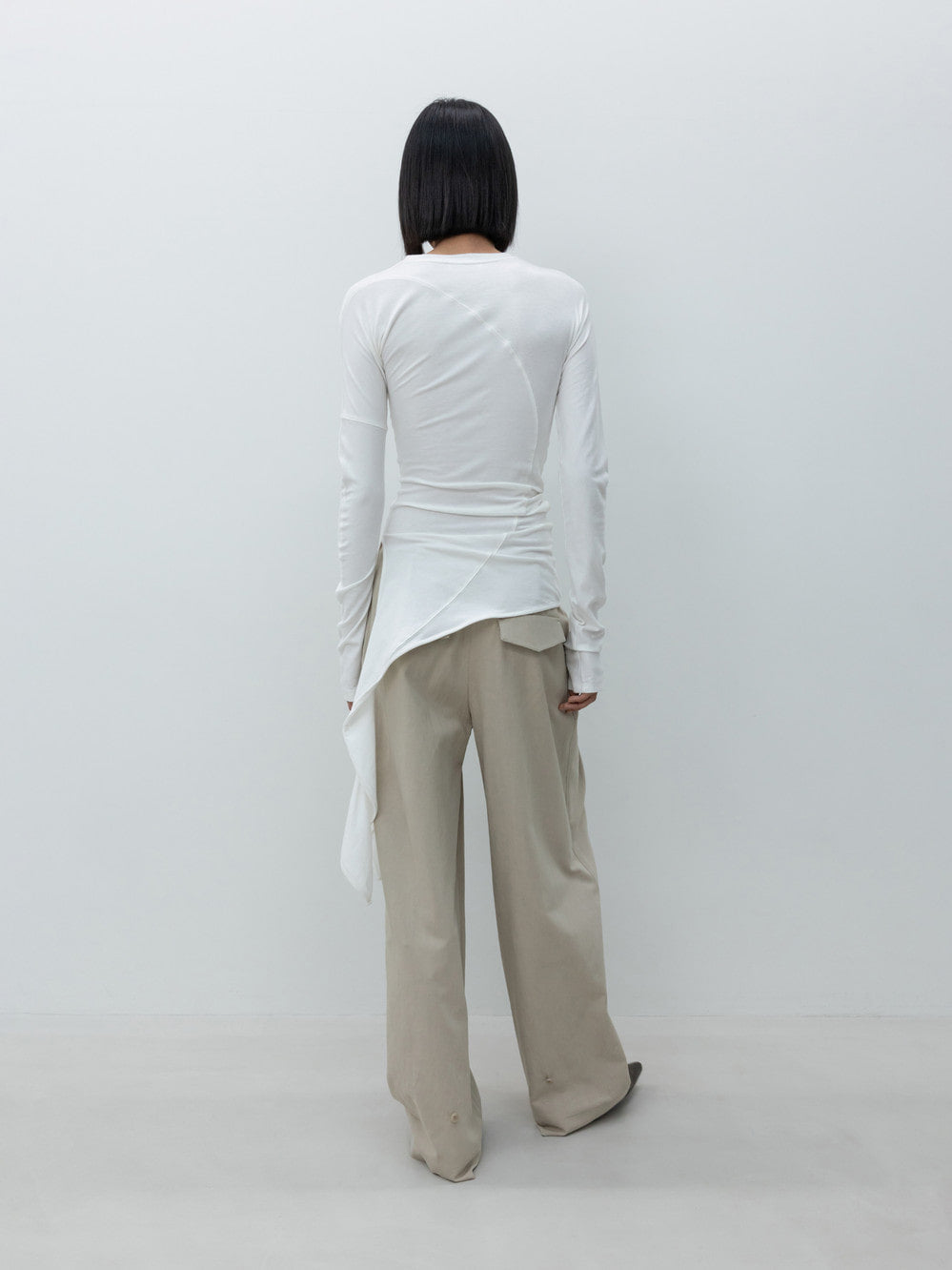 Low Classic Lc Wrap T-Shirt White