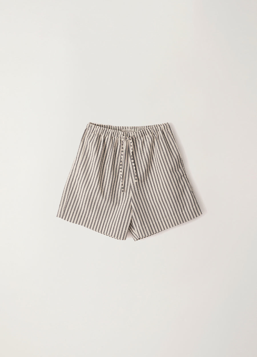 Nothing Written Tek short pants (Black stripe)
