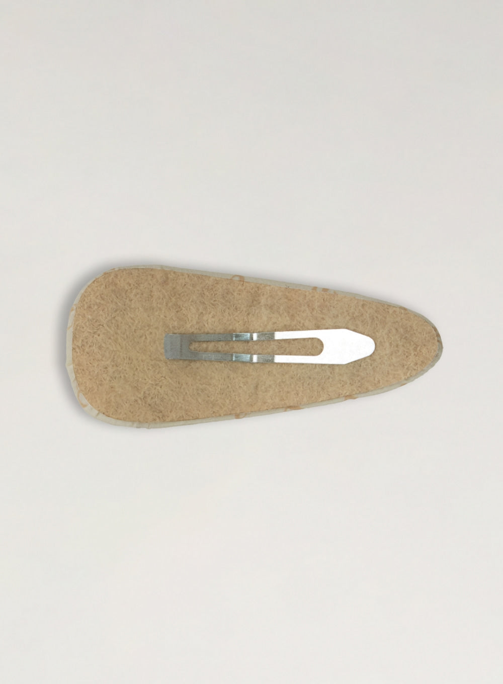 [satur] (W) Classic Logo Big Hair Pin - Cream