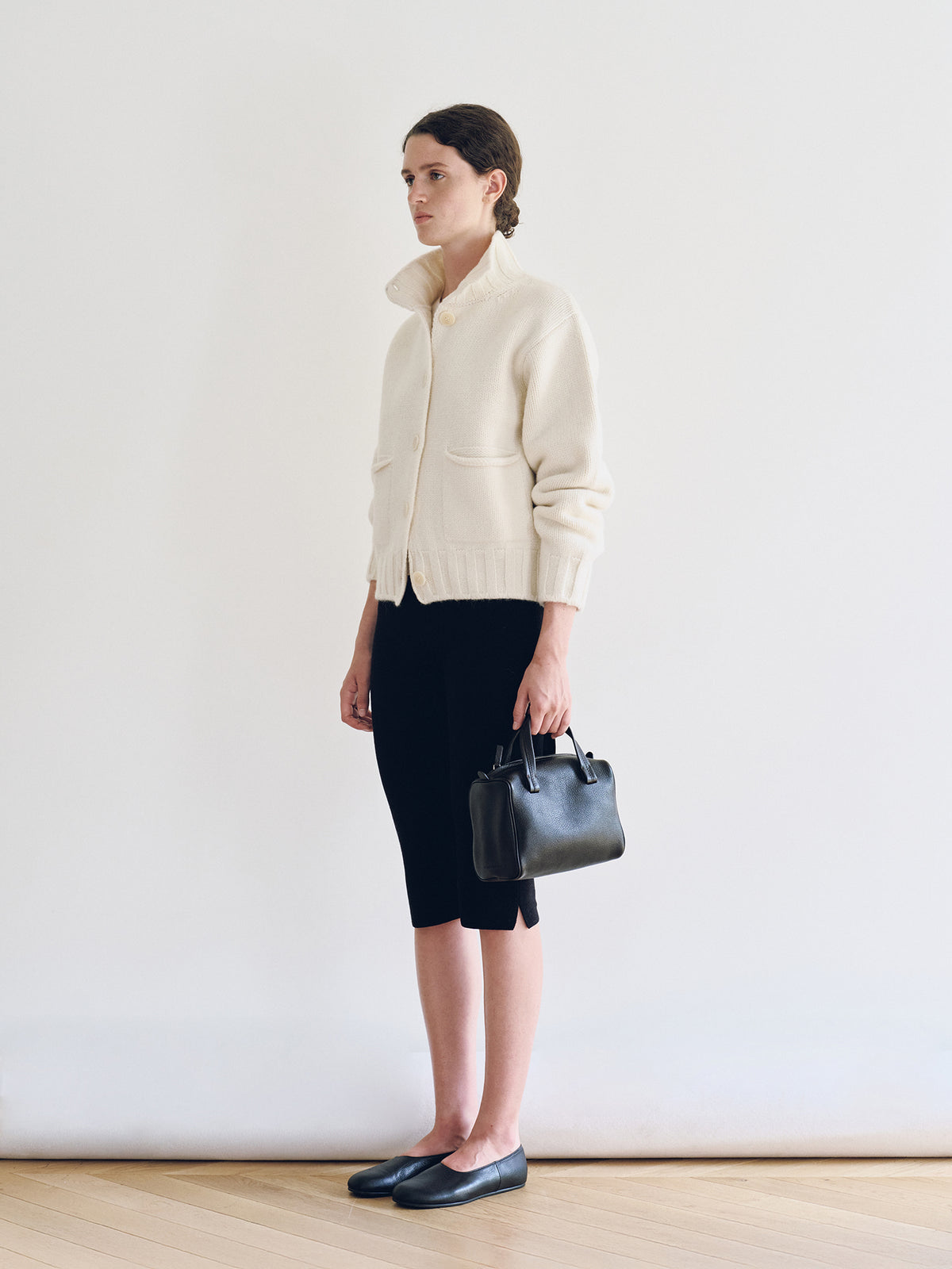Nothing Written Marrie soft pocket cardigan (Cream) (Pre-order, ships from Nov 13)