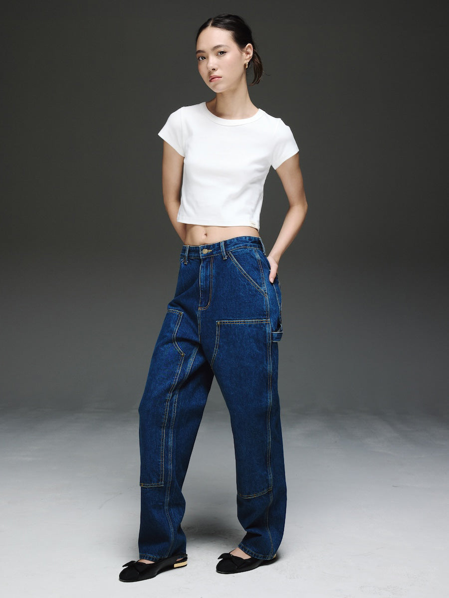 GLOWNY The Cooper Jeans (Mid Blue)