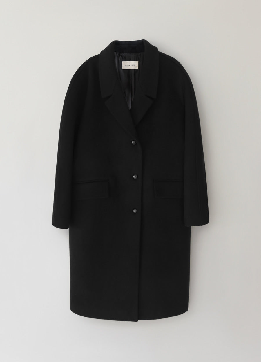 Nothing Written Mayor oversized coat (Black)