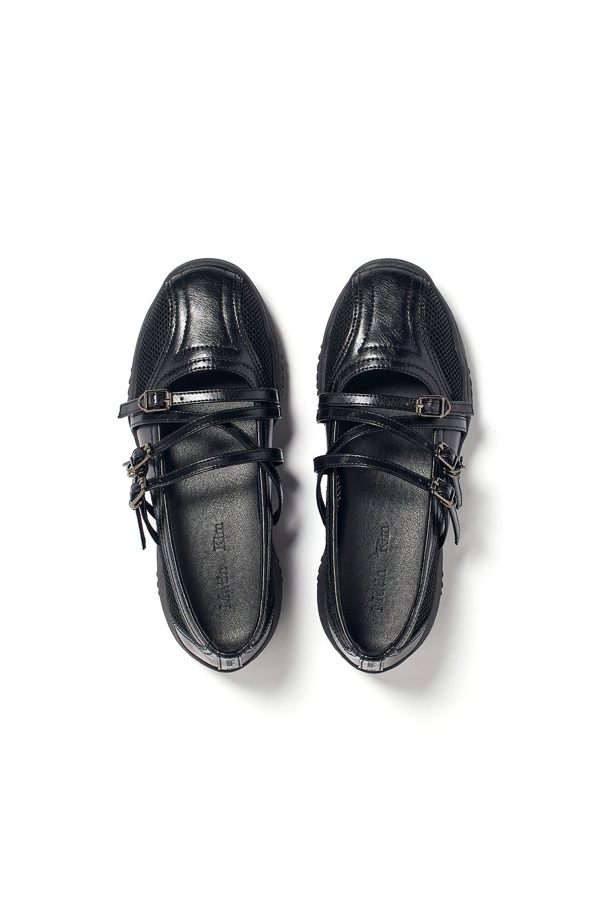 Matinkim Matin Mesh Maryjane Sneakers IN Black