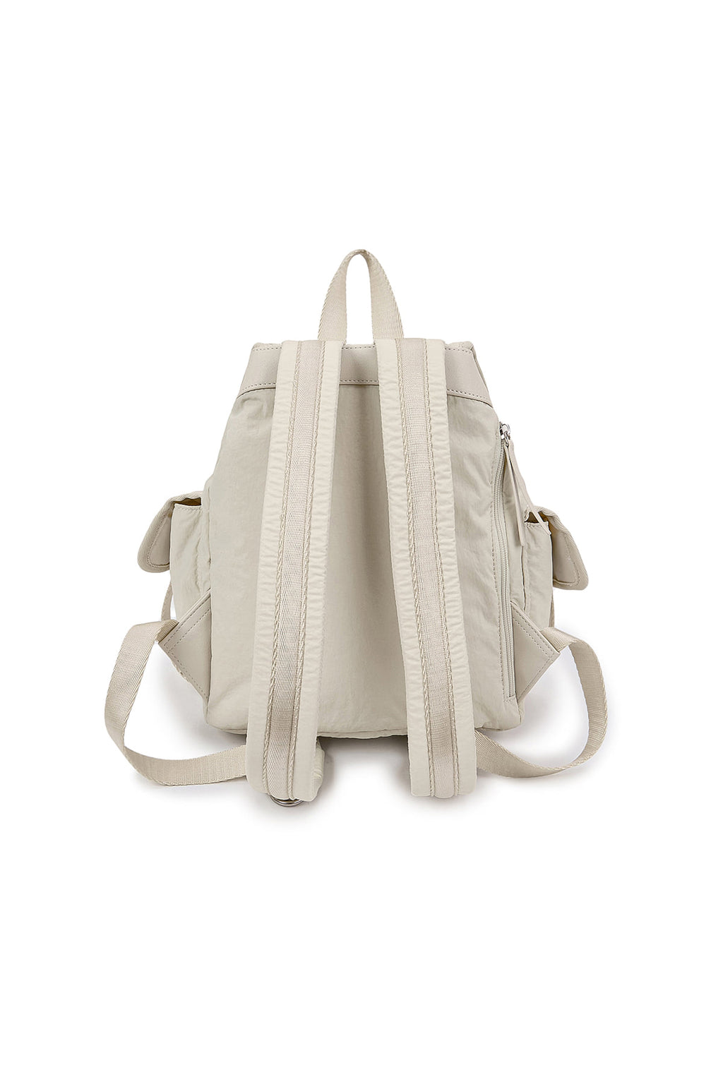 [matinkim] POCKET UTILITY SMALL BACK PACK IN LIGHT BEIGE