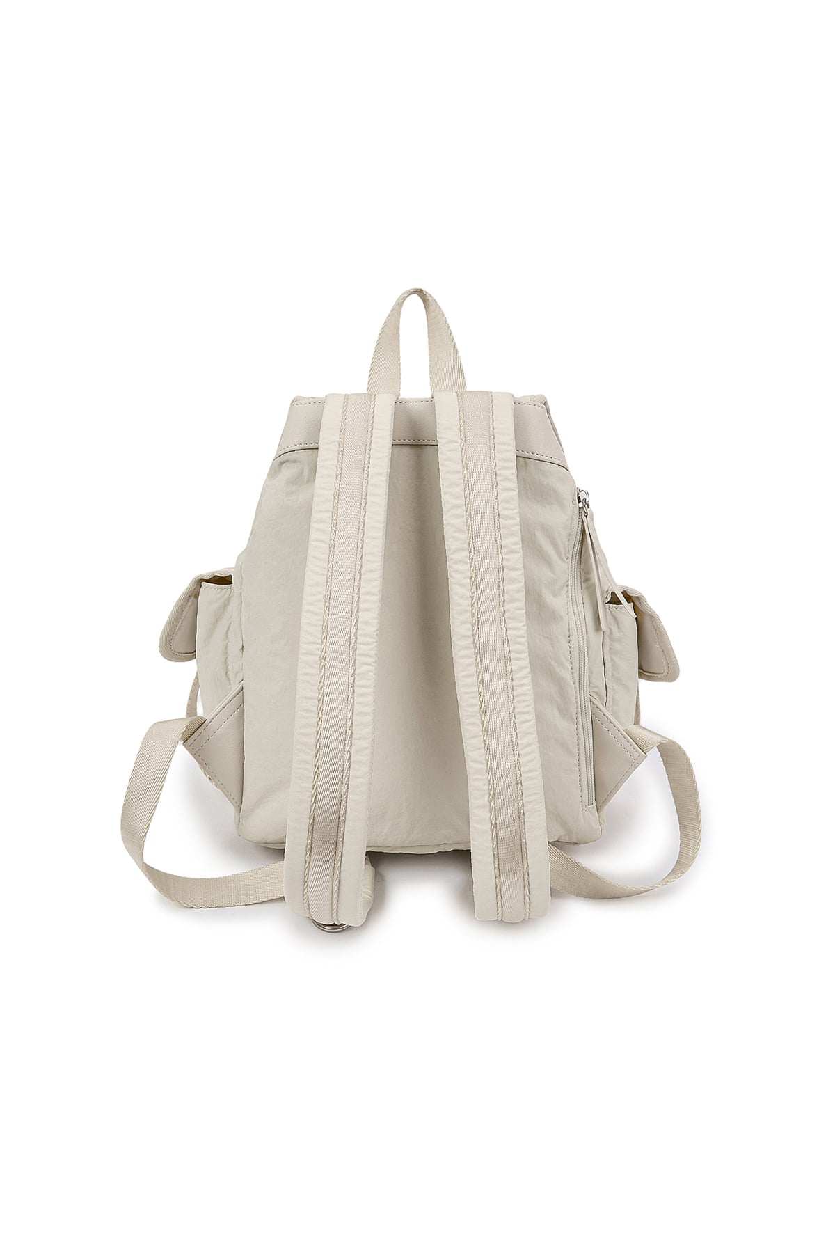 [matinkim] POCKET UTILITY SMALL BACK PACK IN LIGHT BEIGE