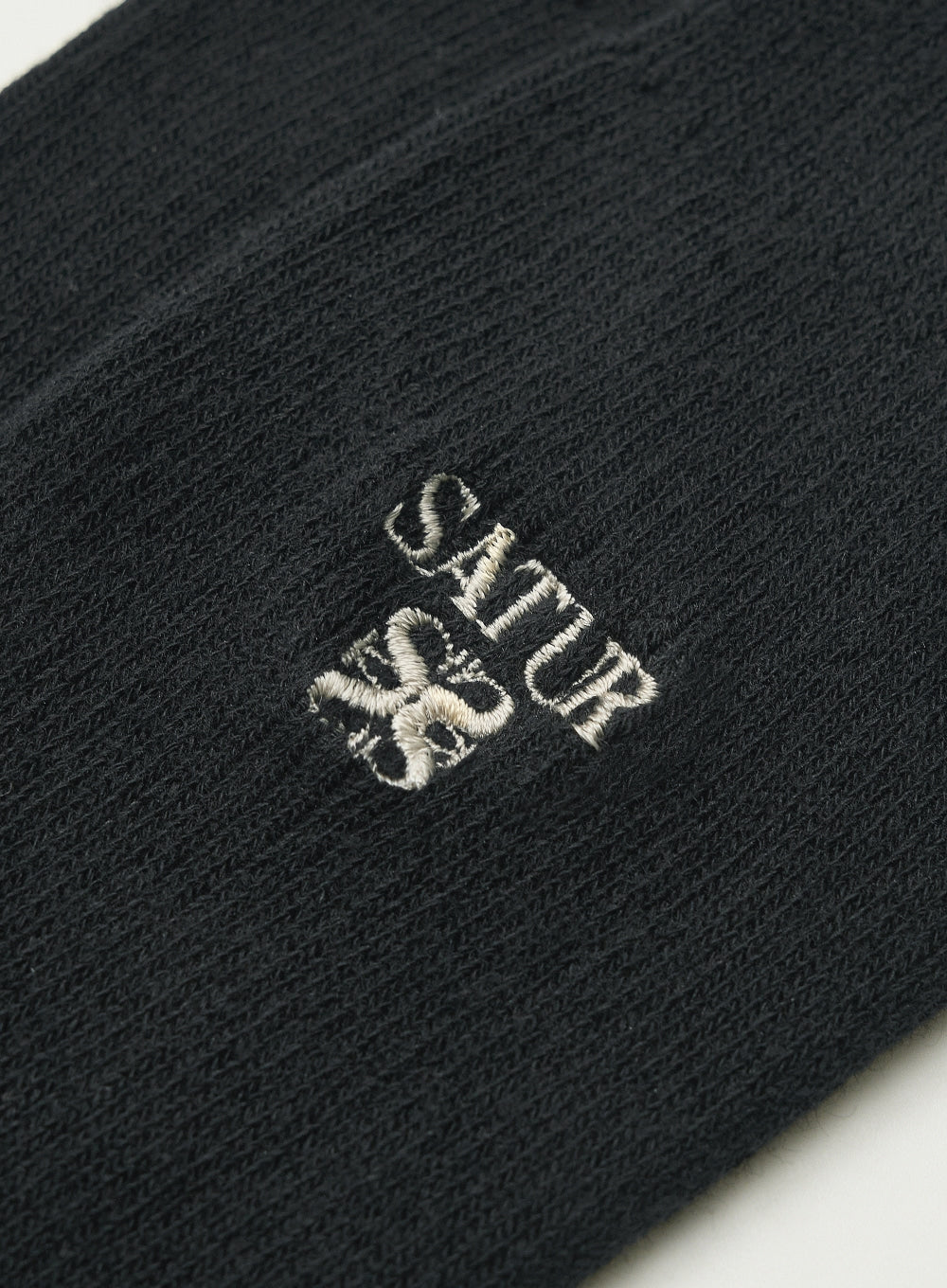 [satur] Apero Cotton Knee Socks - Charcoal