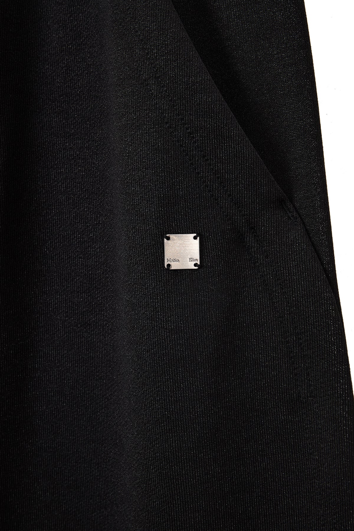 [matinkim] BACK POCKET GLITTER SWEATPANTS FOR WOMEN IN BLACK