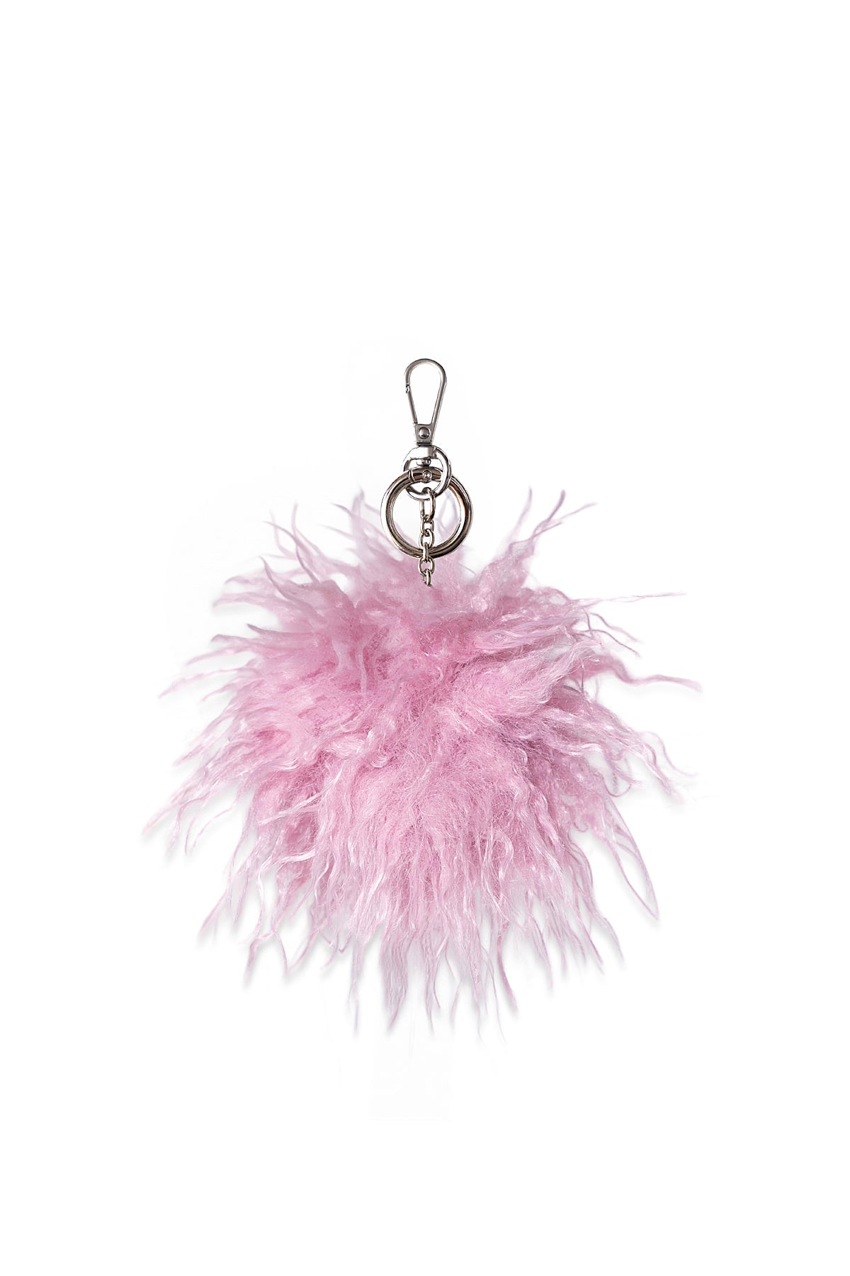 Matinkim Oddball Fur Keyring In Pink