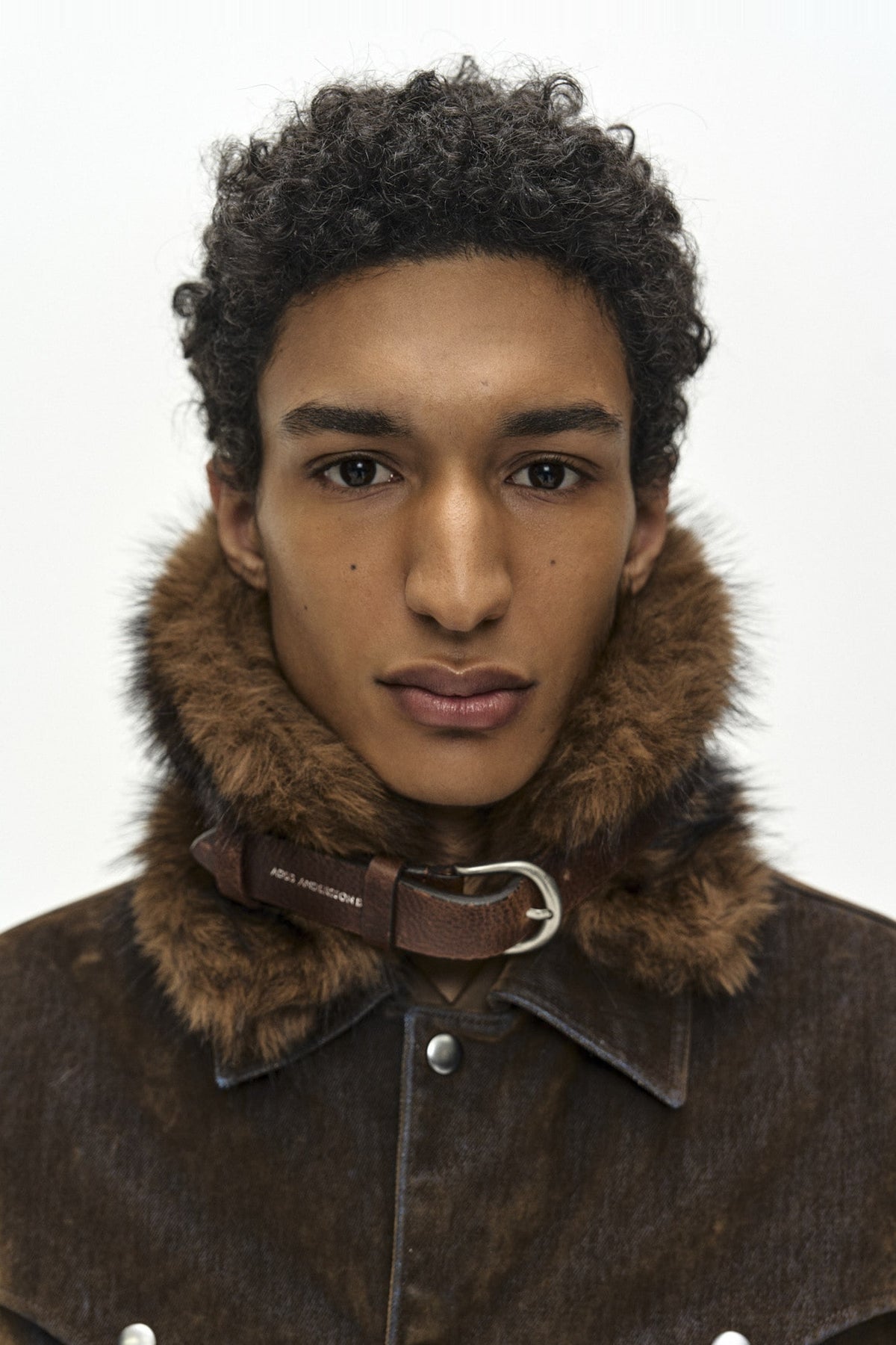 Andersson Bell Belted Fur Short Muffler