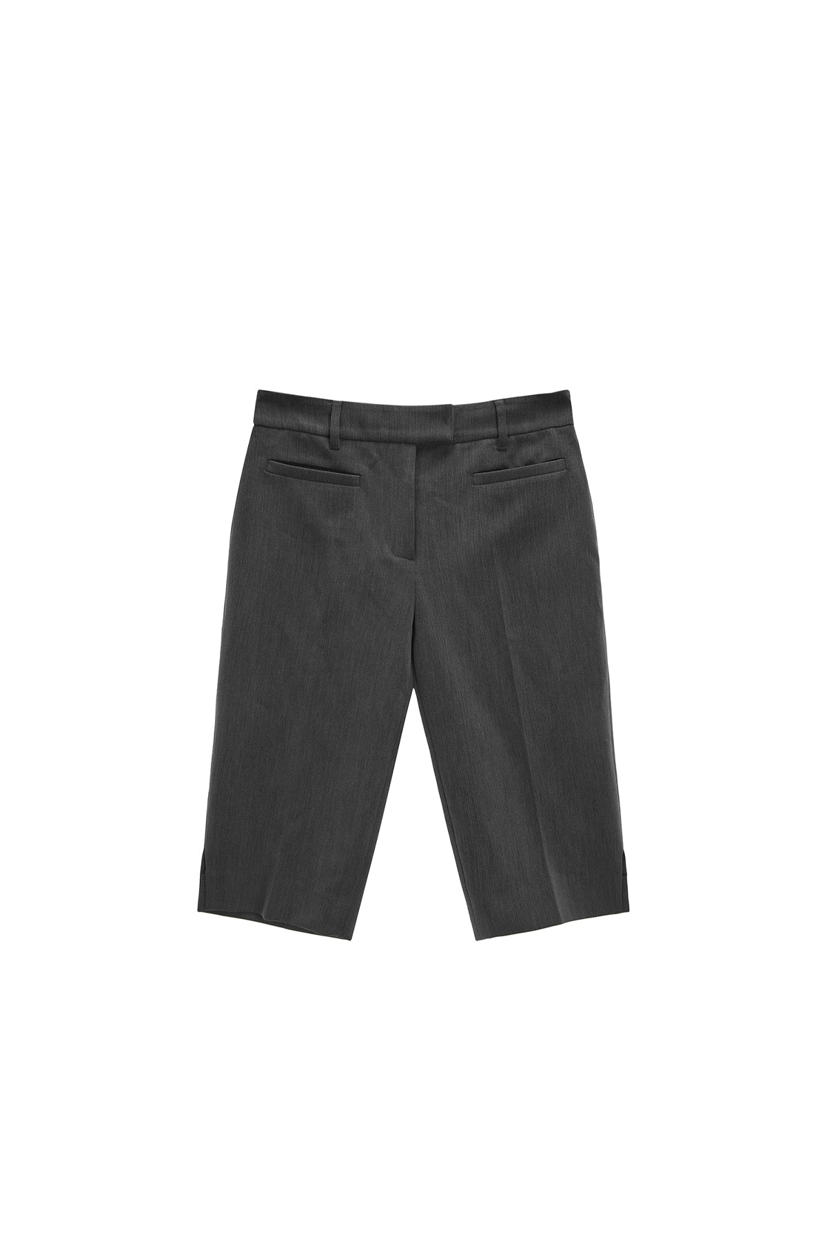 Matinkim Capri Slit Pants IN Grey
