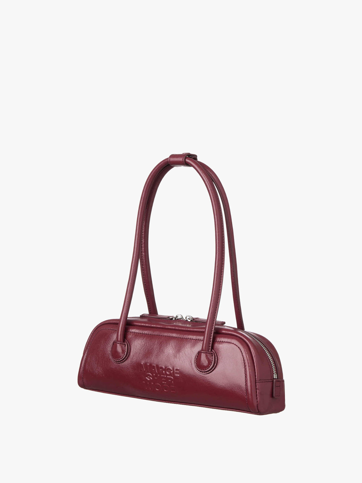 Margesherwood Soft Boston EW Mini wine glossy plain