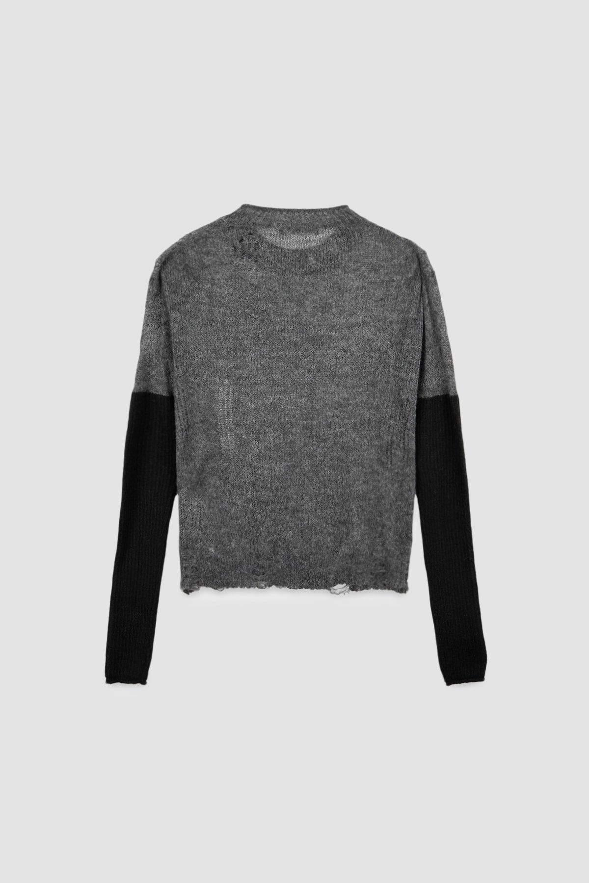 Matinkim Hand Warmer Layered Pullover IN Charcoal
