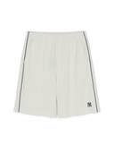 MLB Korea Basic Small Logo Cooling Double Knit Piping 9In Shorts