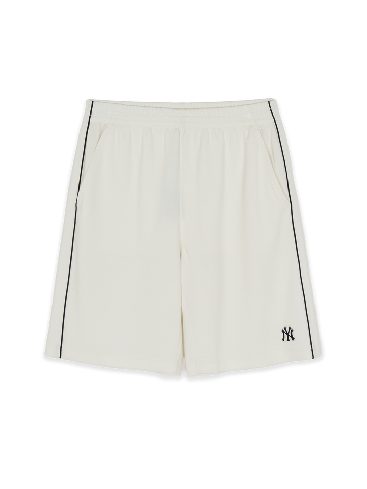 Mlb Basic Small Logo Cooling Double Knit Piping 9In Shorts