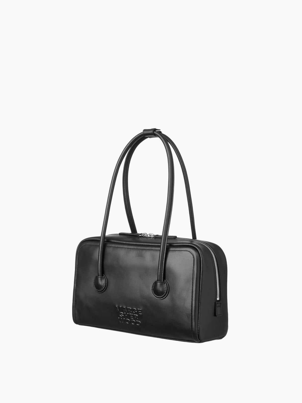 Margesherwood Soft Boston Small mono black plain