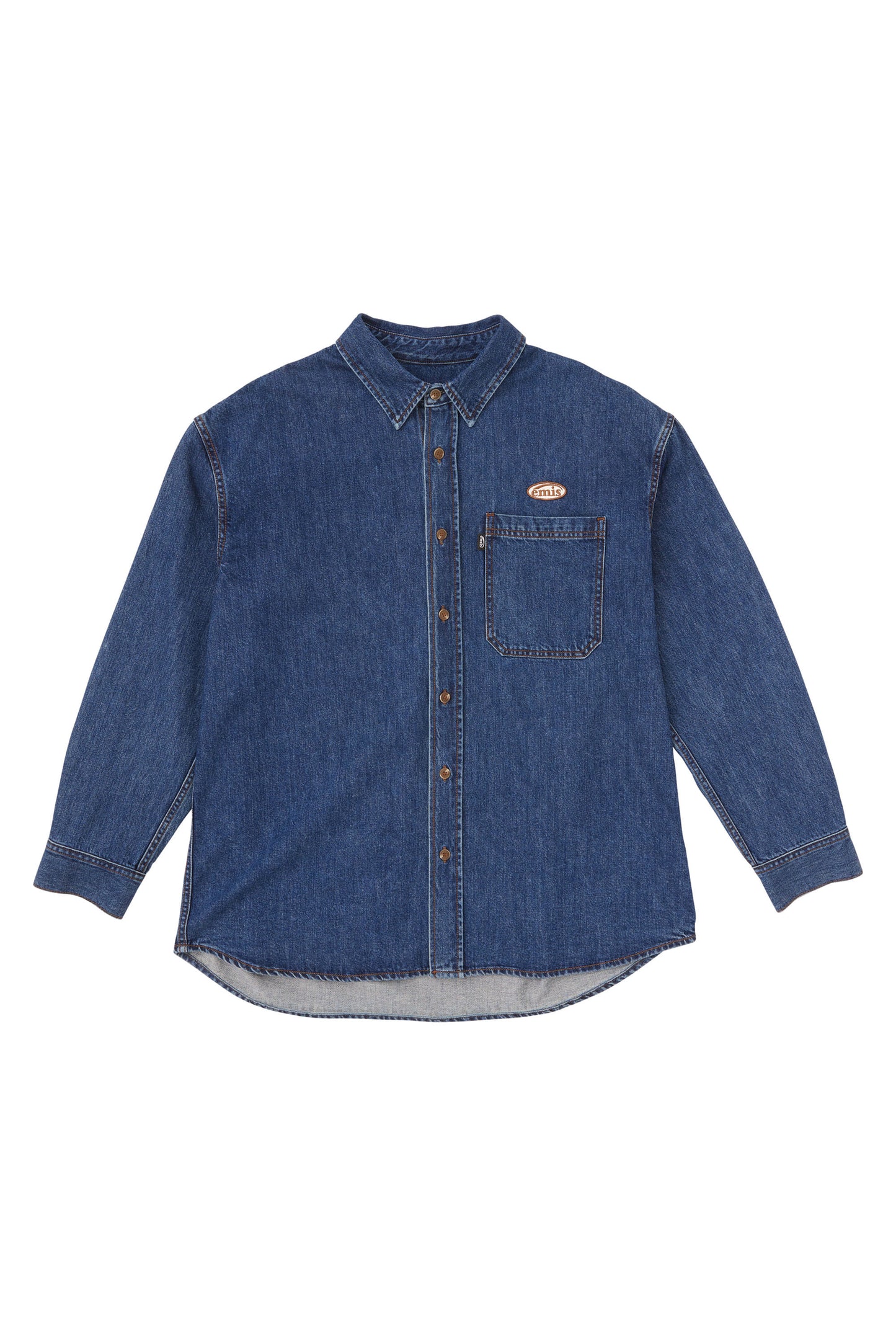 DENIM SHACKET-BLUE DENIM