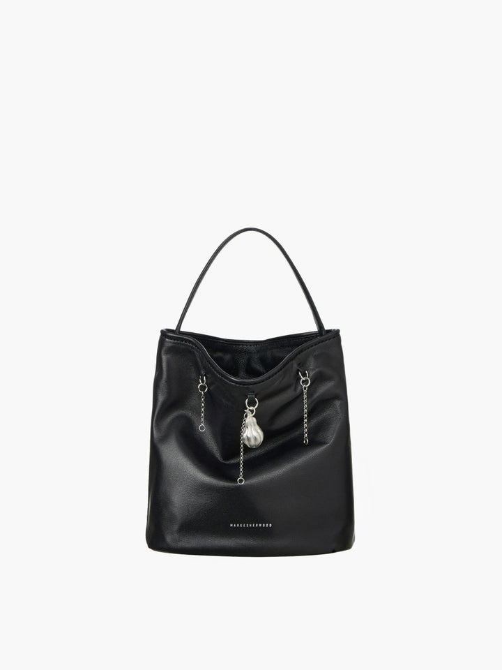 MARGESHERWOOD Wired Bucket black airy nappa