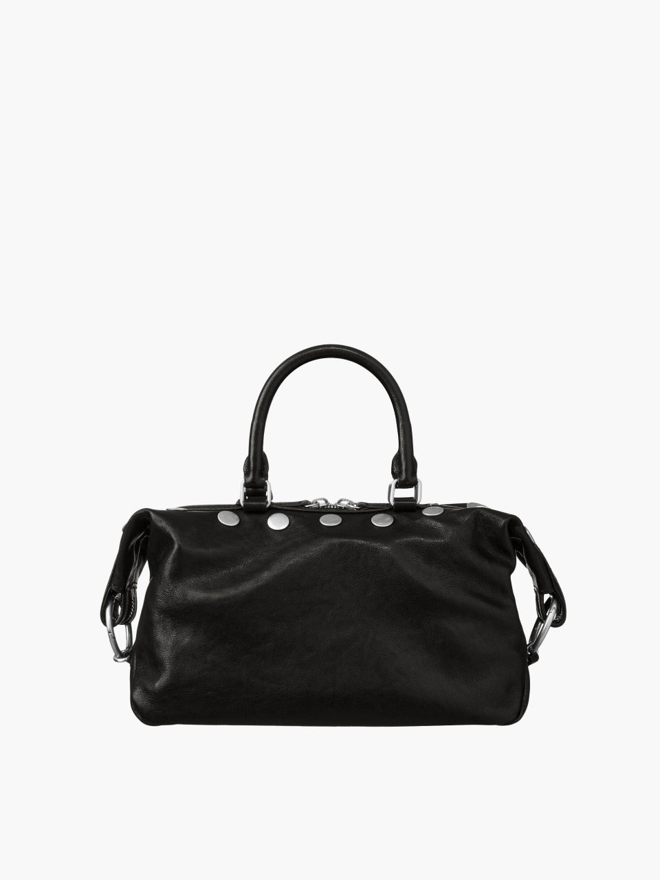 Margesherwood Dumpling Stud Mini black washed nappa