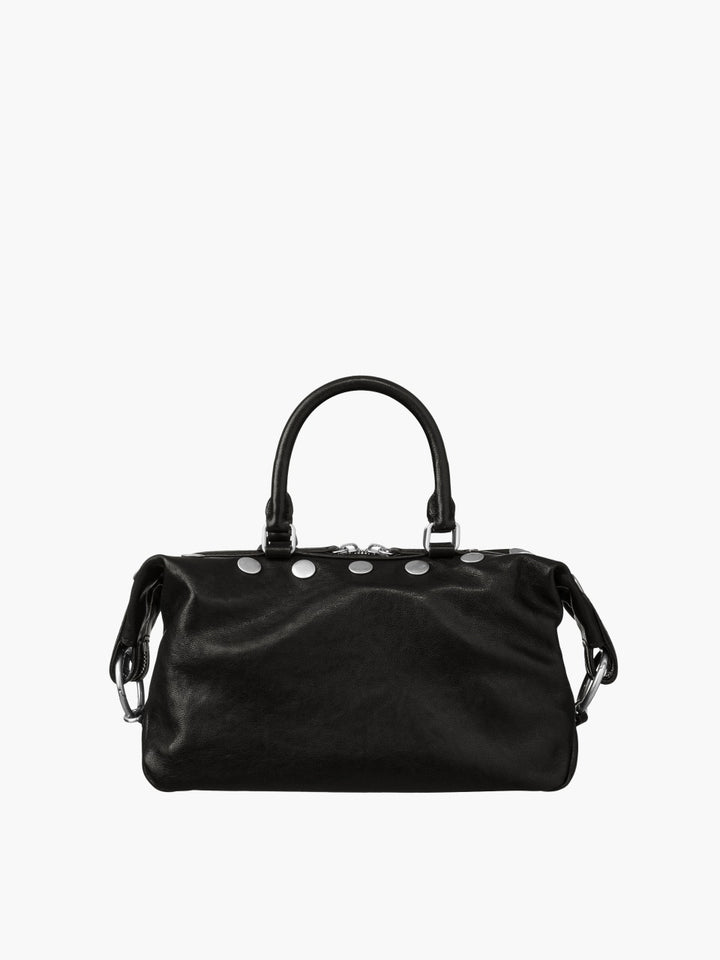 Margesherwood Dumpling Stud Mini black washed nappa