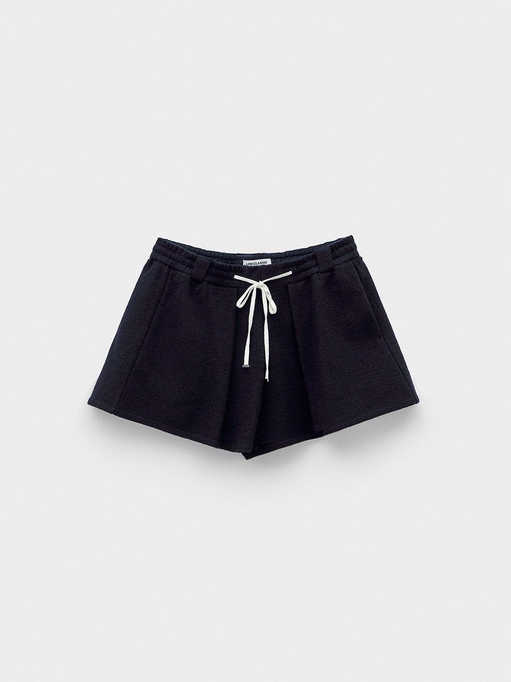Low Classic Drawstring Fleece Shorts Navy