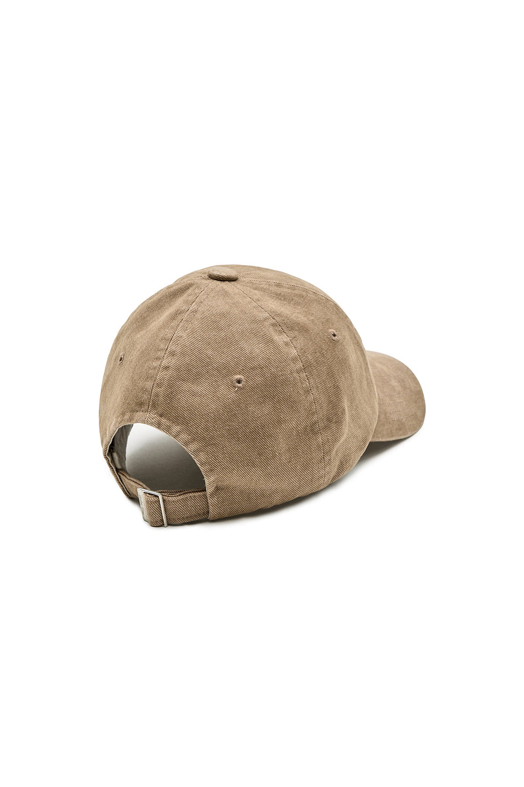 [matinkim] MATIN APPLIQUE STITCH BALL CAP IN CAMEL