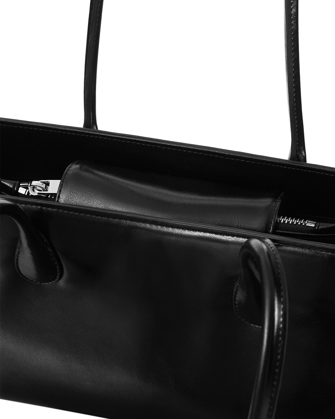 [standoil] Square Low Bag · Black