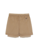 MLB Korea Women's Sportive Ribstop Light Weight Sheer 4in Shorts