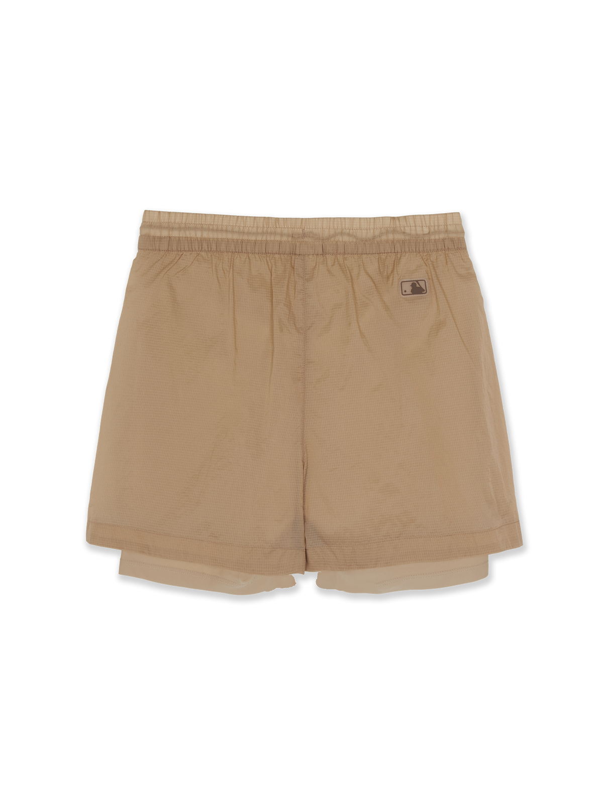 MLB Women's Sportive Ribstop Light Weight Sheer 4in Shorts