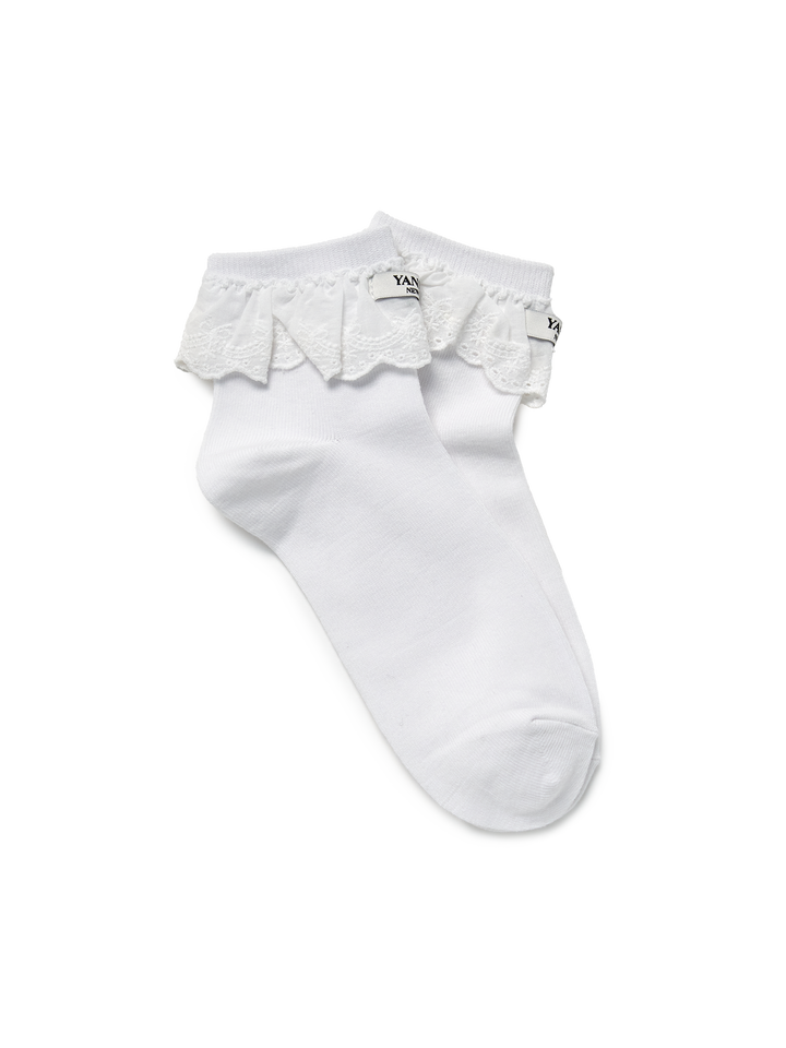 Mlb Frill Lace Low Socks