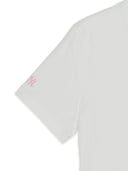 MLB Korea Women's Bow Tie Graphic Slim Semi Crop T-Shirts