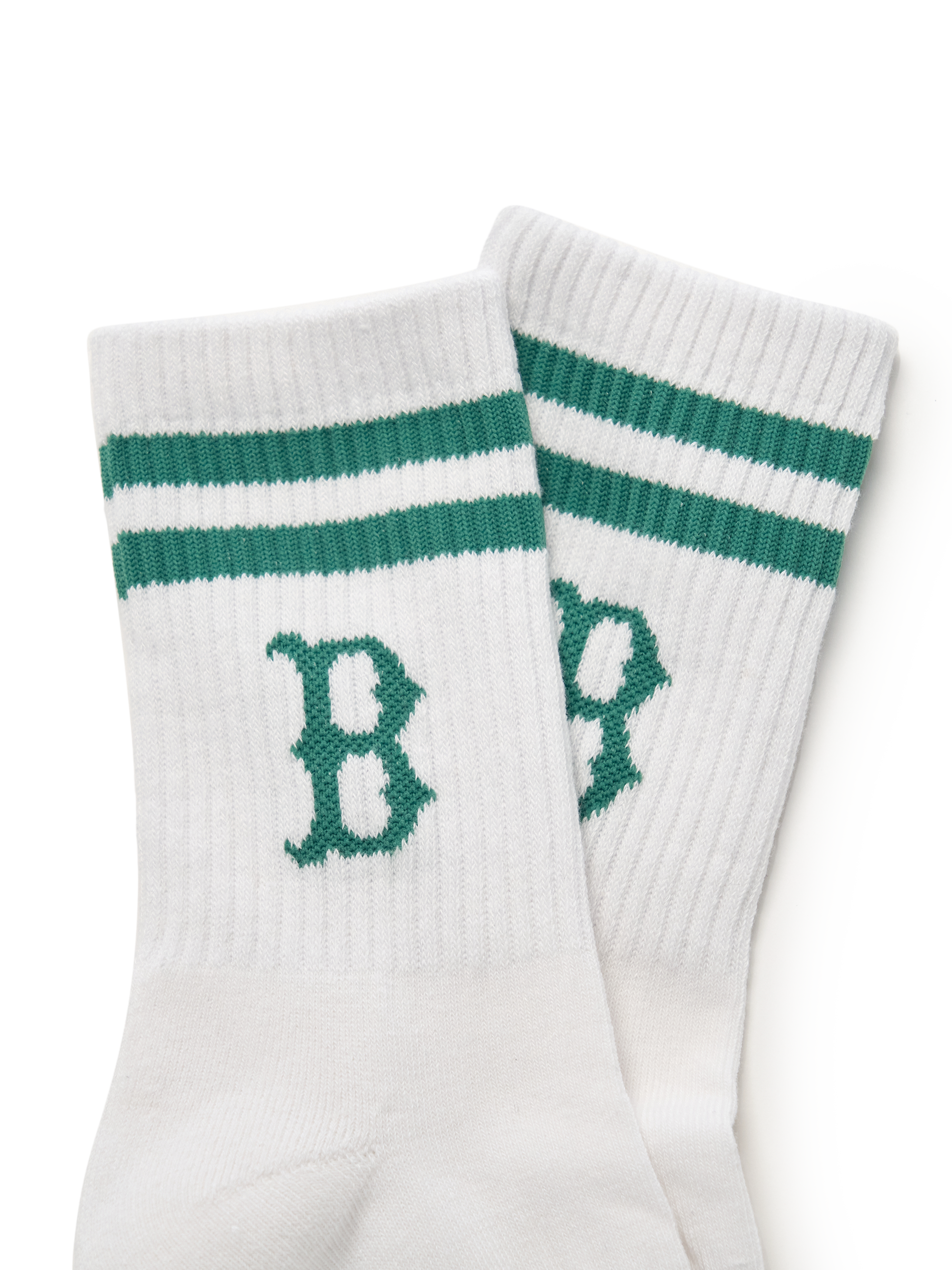 MLB Korea Big Logo Stripe Socks