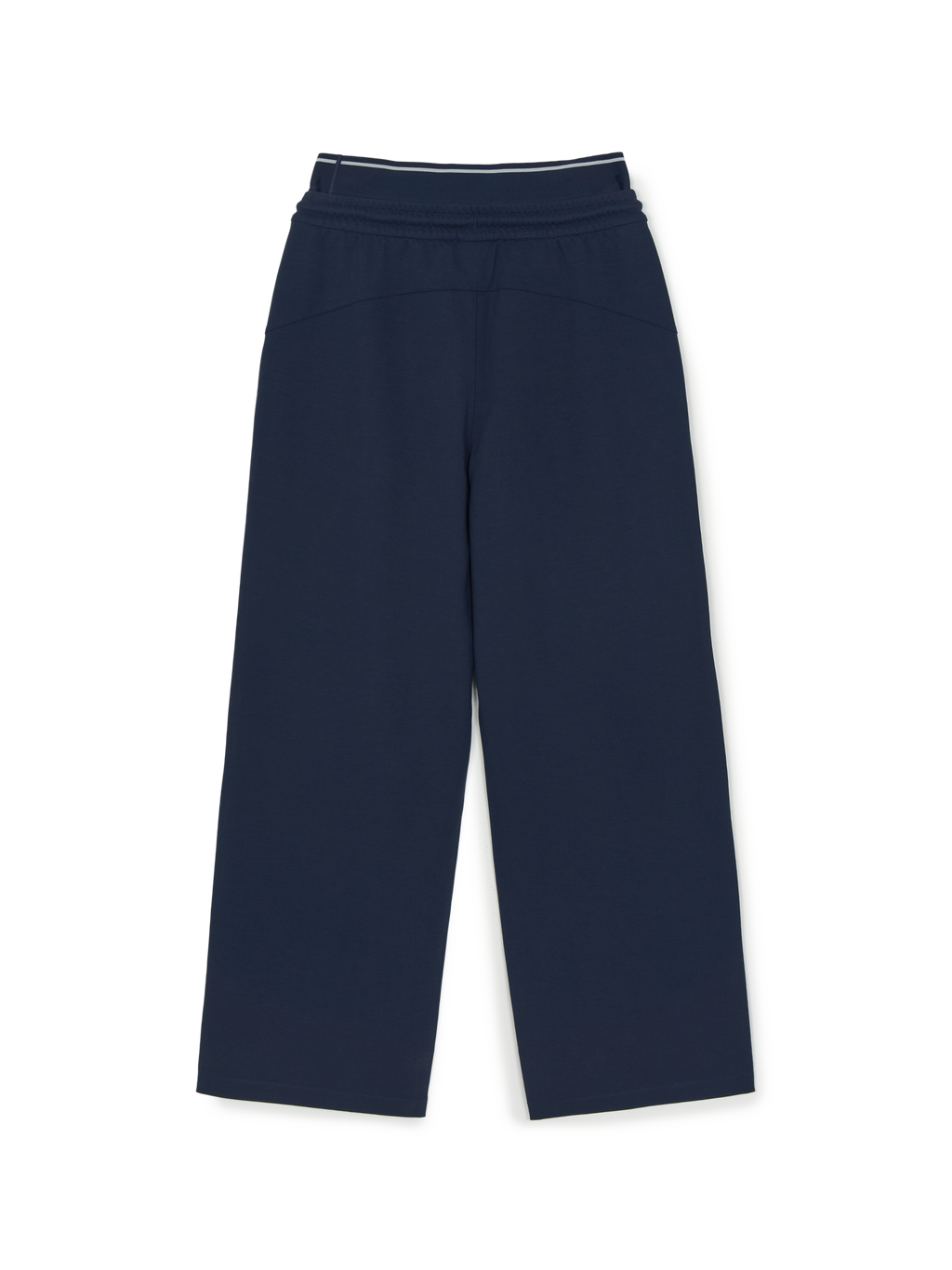 [mlb korea] Women's Basic Double Waisted Semi Wide Hip Pants