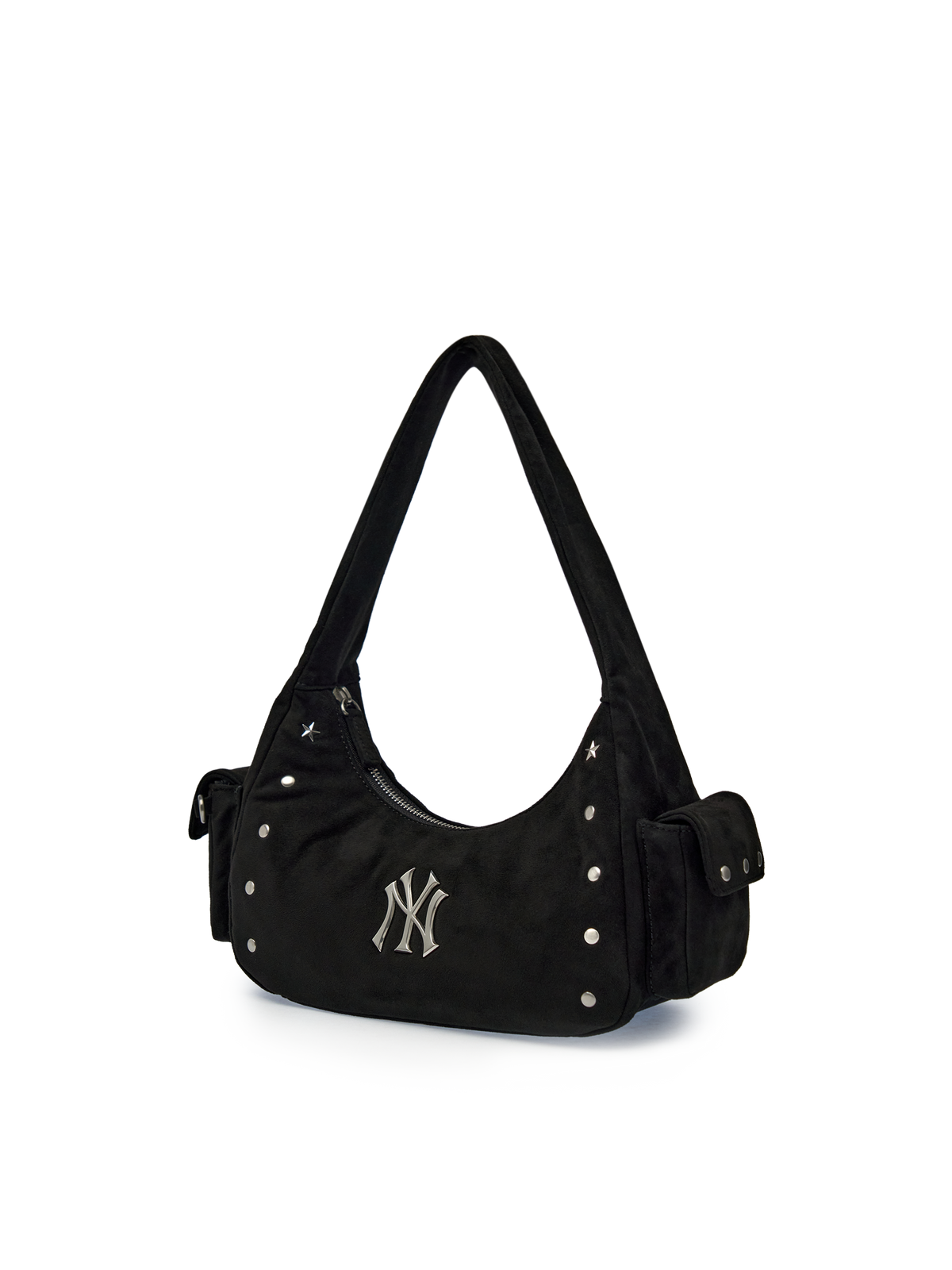 Mlb Vintage Street Studded Hobo Bag