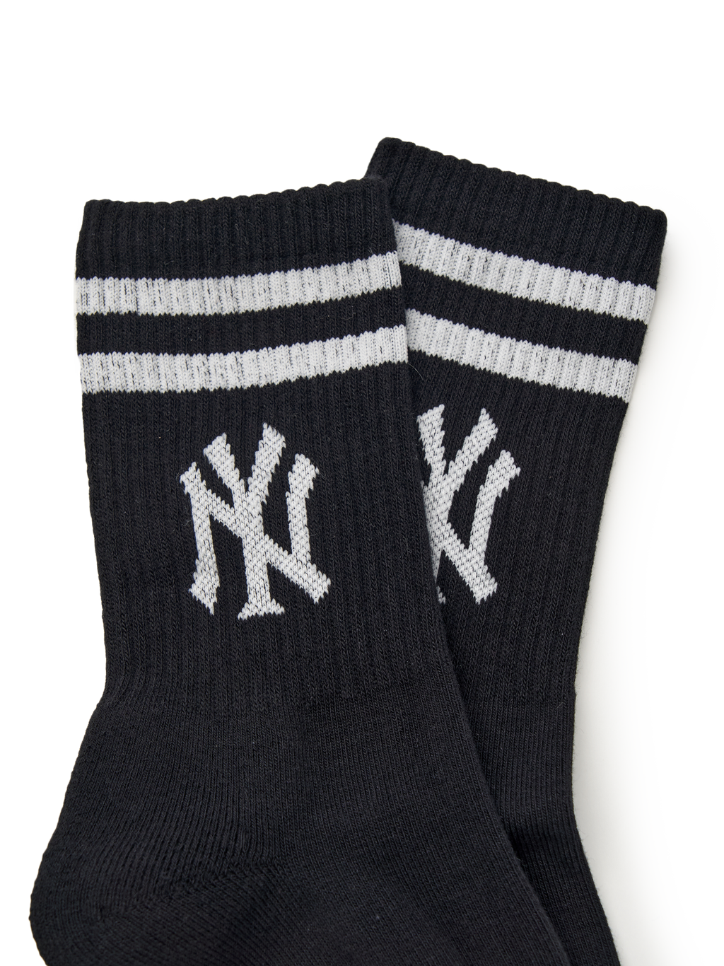 MLB Korea Big Logo Stripe Socks