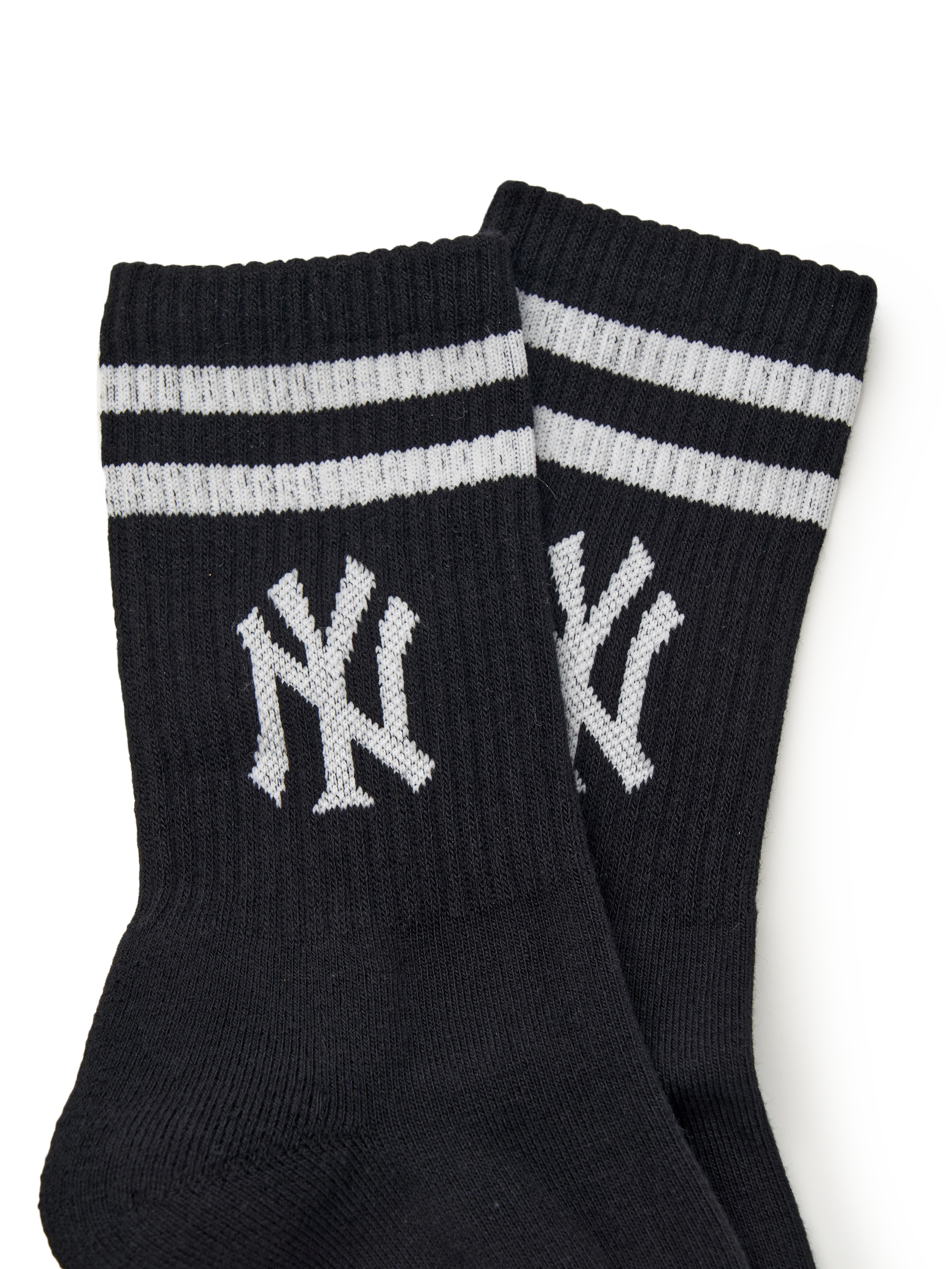 MLB Korea Big Logo Stripe Socks