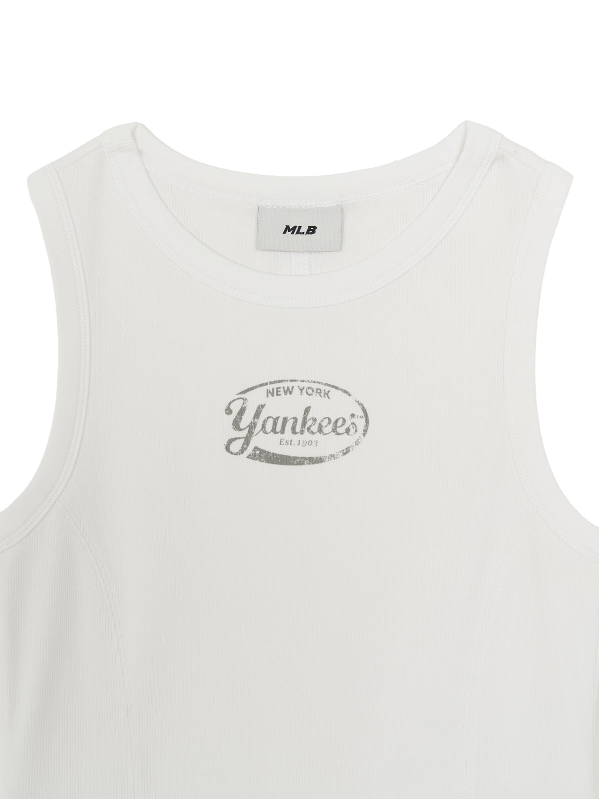 Mlb Women's Vintage Slim Ribbed Sleeveless T-Shirts