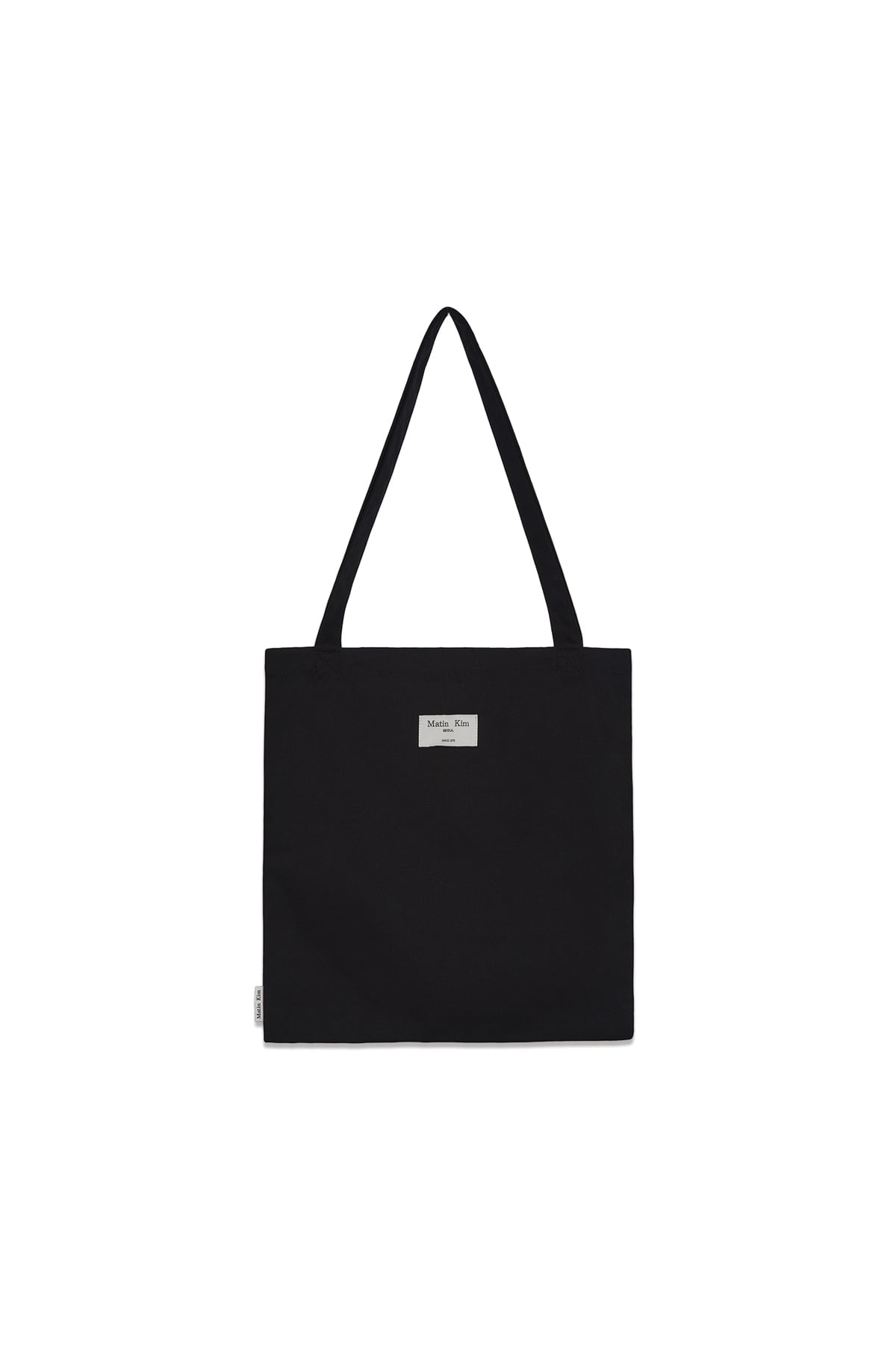 [matinkim] HANGEUL LOGO BIG ARCHIVE ECOBAG IN BLACK
